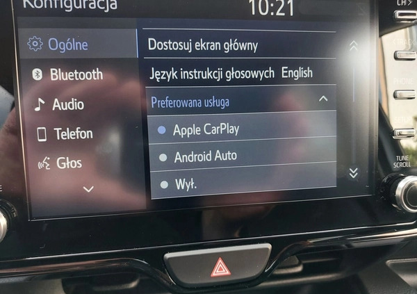 Toyota Yaris cena 92900 przebieg: 16068, rok produkcji 2022 z Knyszyn małe 379